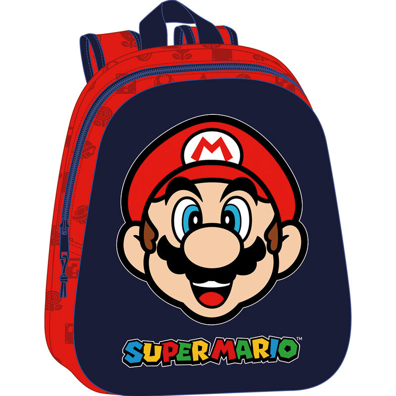 Super Mario Bros 3D backpack 33cm Super Mario Bros 3D backpack 33cm - Image 1