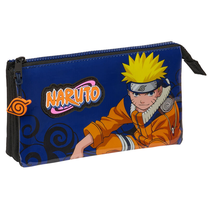 Naruto Shippuden Ninja triple pencil case Naruto Shippuden Ninja triple pencil case - Image 1