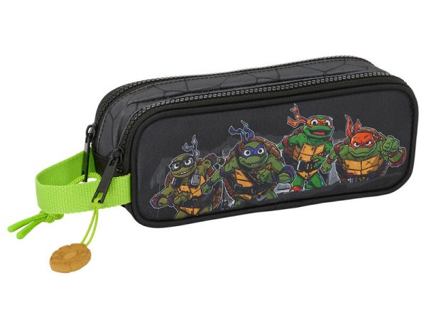 Ninja Turtles double pencil case