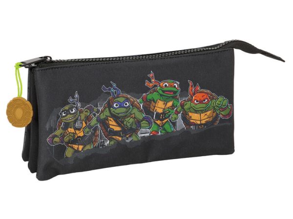 Ninja Turtles triple pencil case