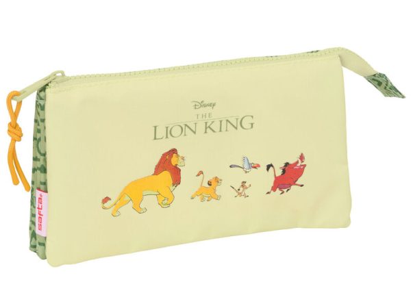 Disney The Lion King Mufasa triple pencil case