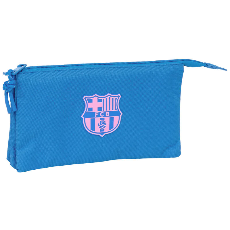 FC Barcelona triple pencil case FC Barcelona triple pencil case - Image 1