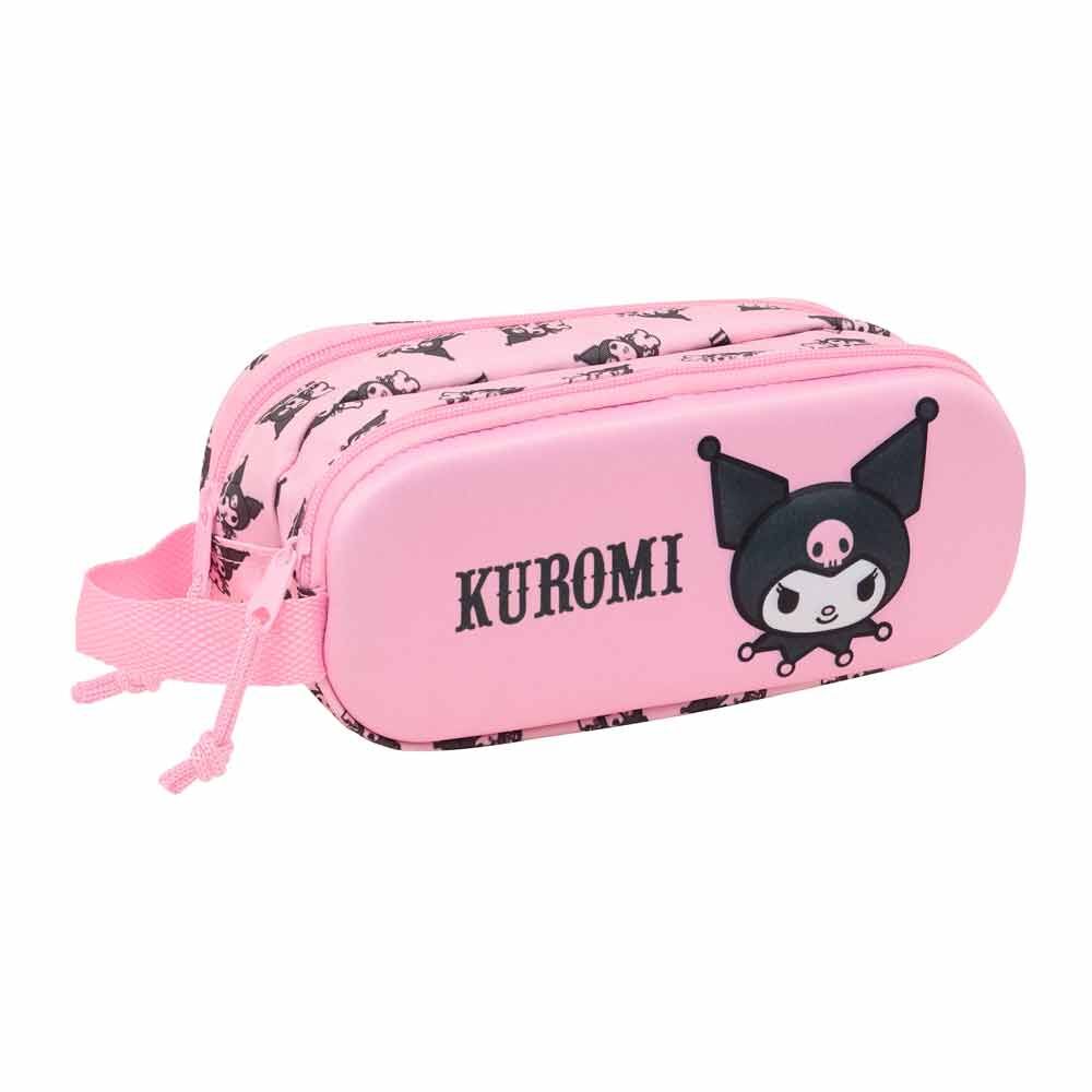 Hello Kitty Kuromi 3D double pencil case Hello Kitty Kuromi 3D double pencil case - Image 1