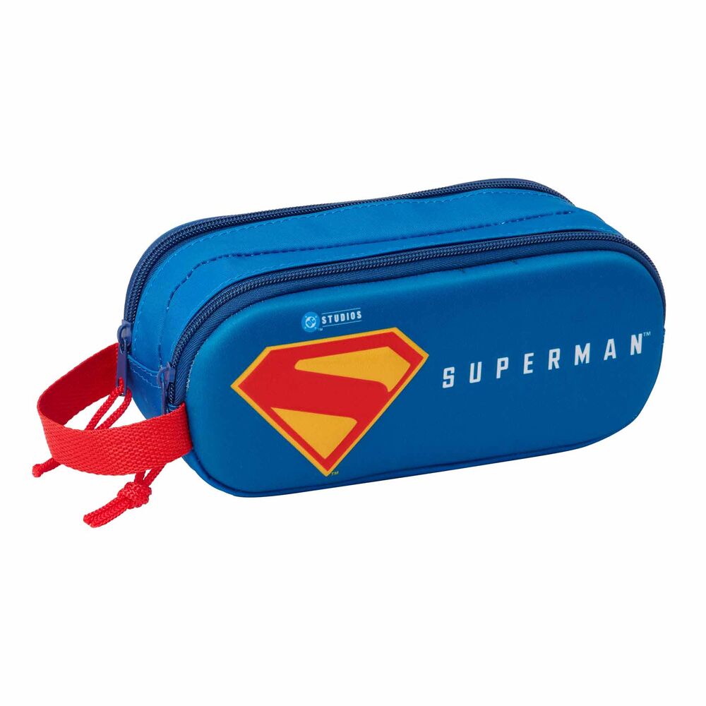 DC Comics Superman 3D double pencil case DC Comics Superman 3D double pencil case - Image 1