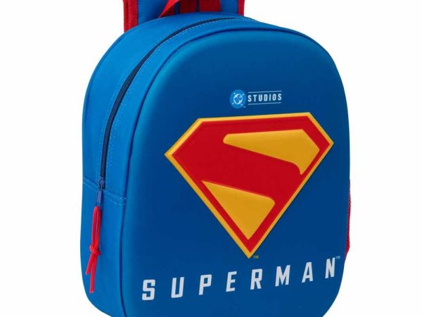 DC Comics Superman 3D backpack 33cm