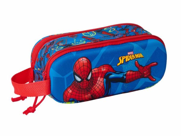 Marvel Spiderman 3D double pencil case