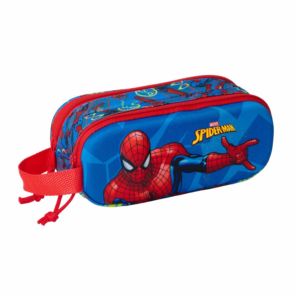 Marvel Spiderman 3D double pencil case Marvel Spiderman 3D double pencil case - Image 1