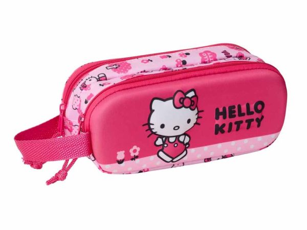 Hello Kitty 3D double pencil case