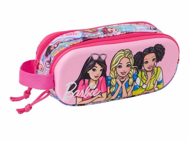 Barbie 3D double pencil case