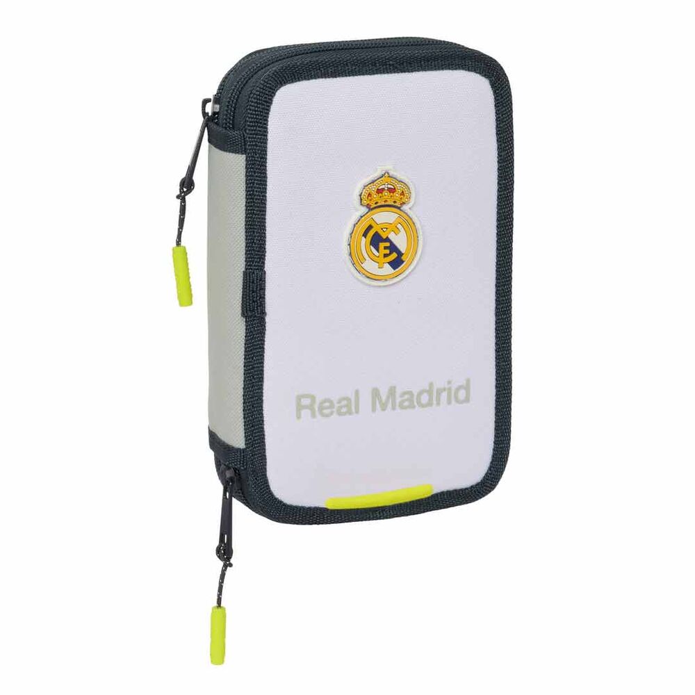 Real Madrid 25/26 double pencil case 29pcs Real Madrid 25/26 double pencil case 29pcs - Image 1