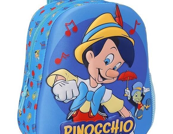 Disney Pinocchio 3D backpack 33cm