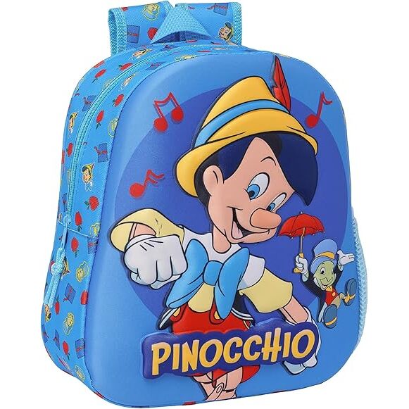 Disney Pinocchio 3D backpack 33cm Disney Pinocchio 3D backpack 33cm - Image 1