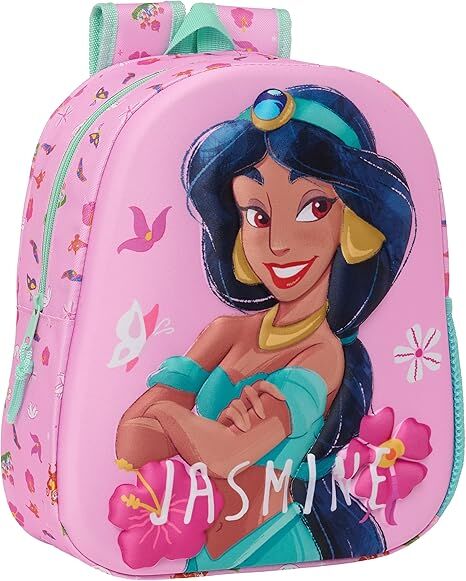 Disney Aladdin Jasmine 3D backpack 33cm Disney Aladdin Jasmine 3D backpack 33cm - Image 1