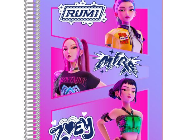 Demon Hunters Kpop A5 notebook