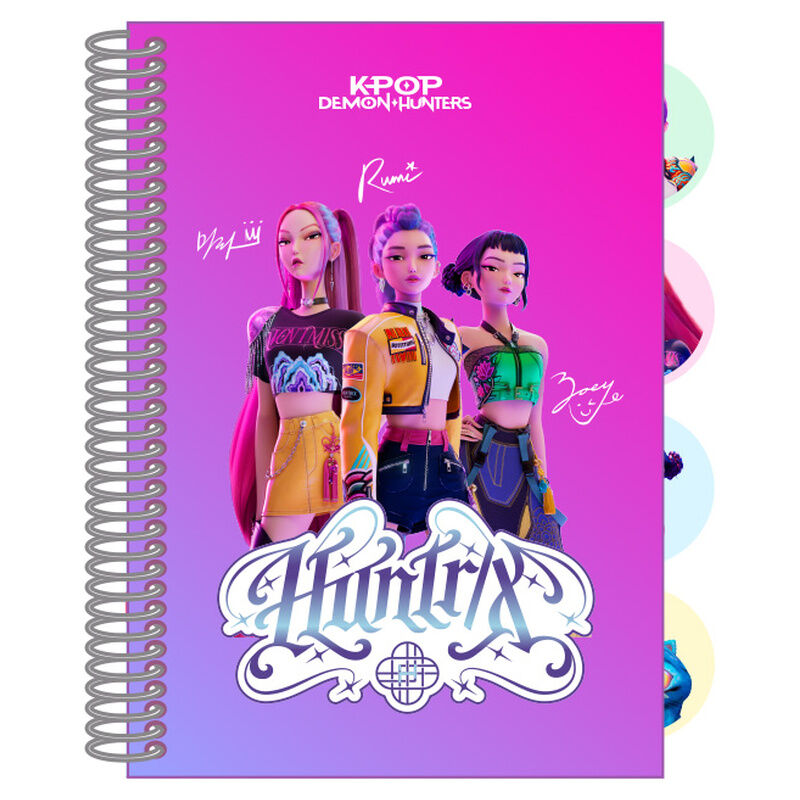 Demon Hunters Kpop A7 notebook Demon Hunters Kpop A7 notebook - Image 1
