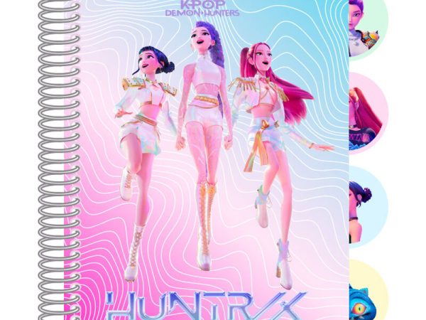 Demon Hunters Kpop A6 notebook