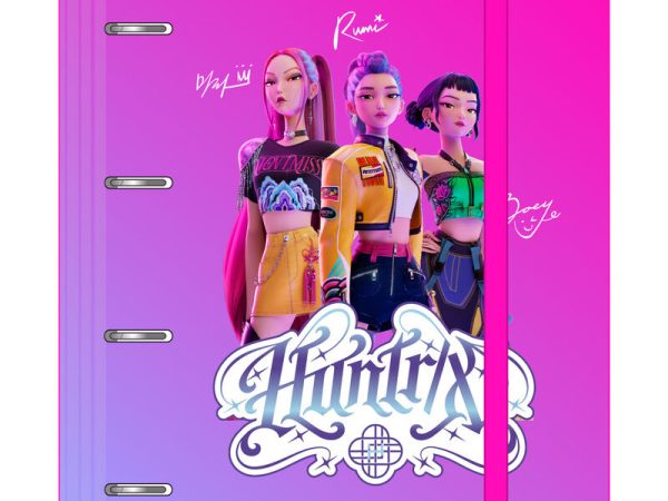 Demon Hunters Kpop 4-ring binder