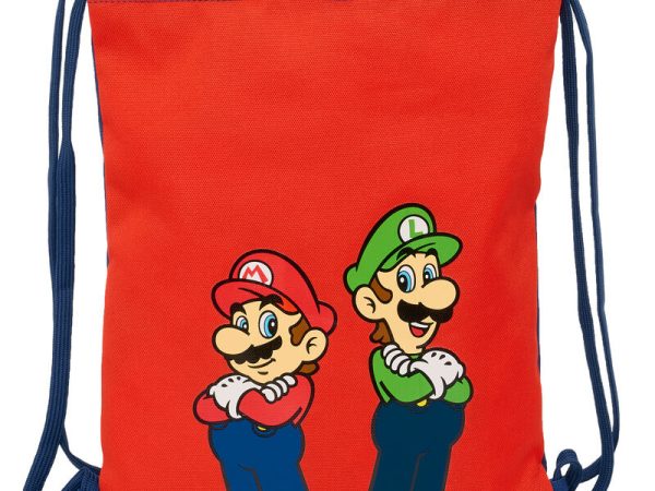 Super Mario Bros Mamma Mia gym bag 34cm