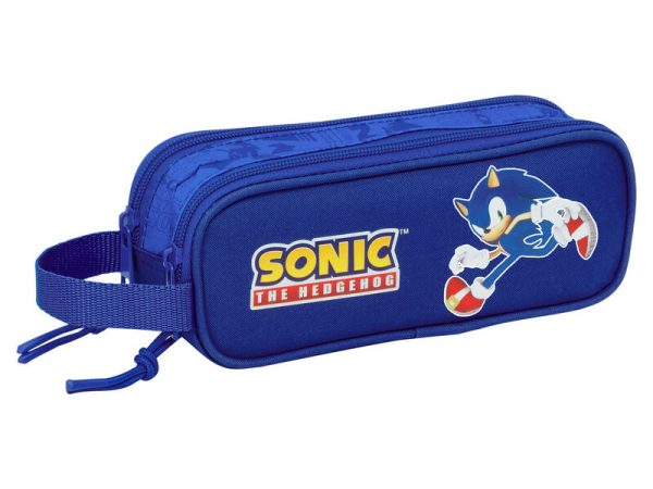 Sonic the Hedgehog double pencil case