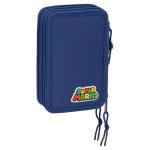 Super Mario Bros Mamma Mia triple pencil case 37pcs - Image 2
