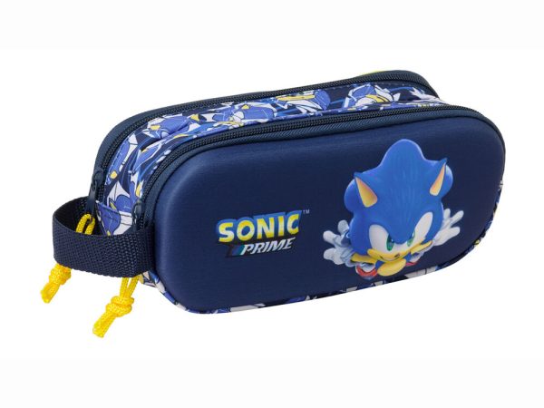 Sonic City 3D double pencil case