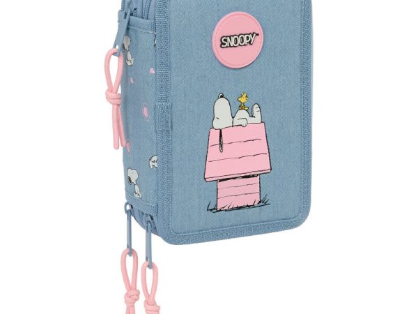 Peanuts Snoopy triple pencil case 37pcs
