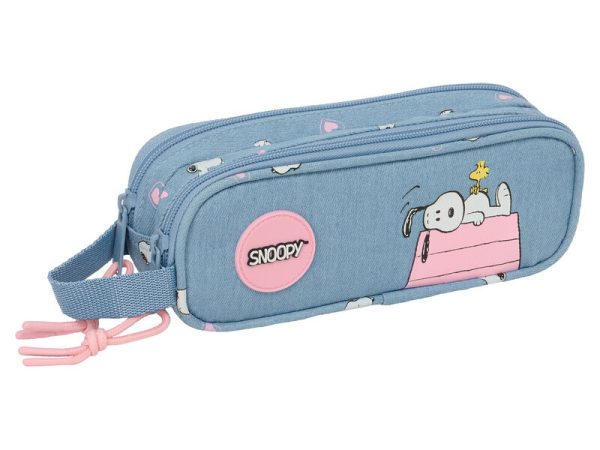 Peanuts Snoopy double pencil case