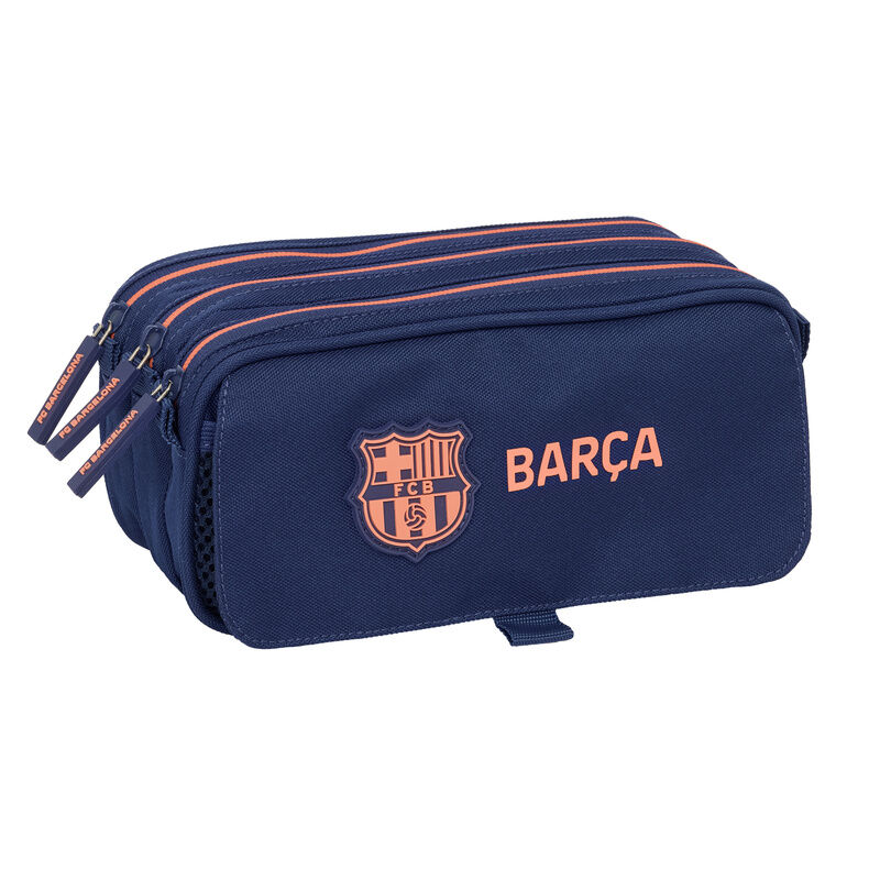 F.C. Barcelona 2 Equipment 25/26 triple pencil case F.C. Barcelona 2 Equipment 25/26 triple pencil case - Image 1