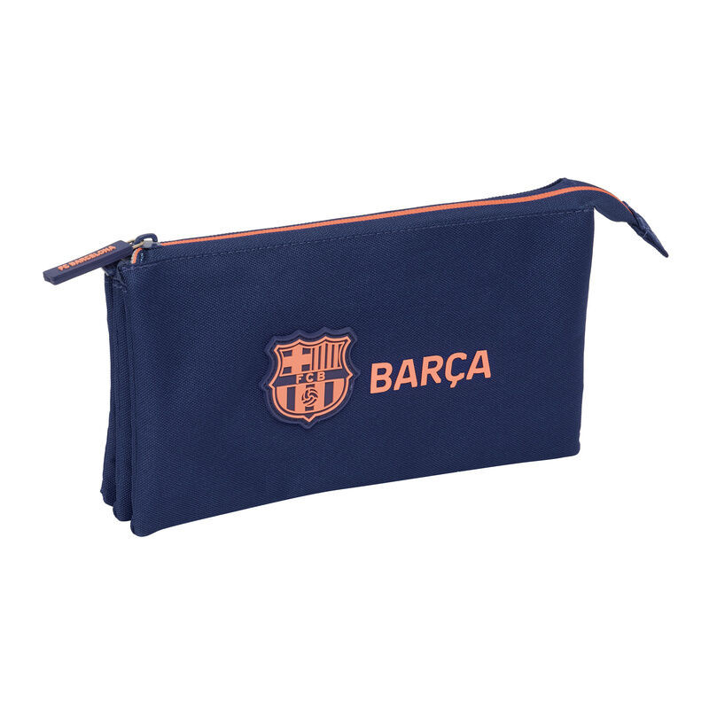 F.C. Barcelona 2 Equipment 25/26 triple pencil case F.C. Barcelona 2 Equipment 25/26 triple pencil case - Image 1