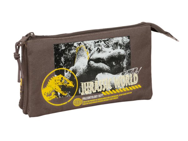 Jurassic World triple pencil case