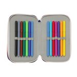 F.C. Barcelona 2 Equipment 25/26 triple pencil case 37pcs - Image 6