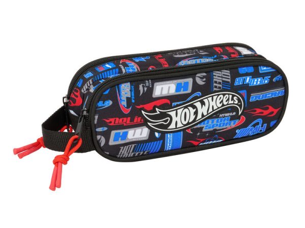 Hot Wheels double pencil case