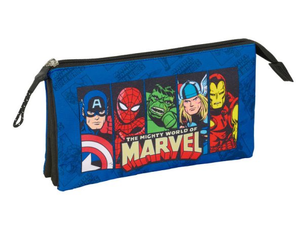 Marvel Avengers triple pencil case