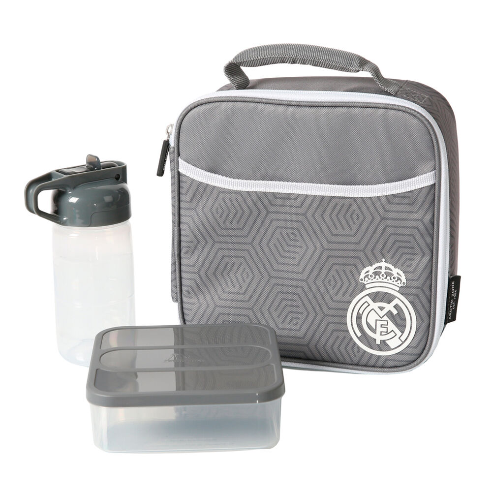 Real Madrid thermo lunch bag + bottle + tupper Real Madrid thermo lunch bag + bottle + tupper - Image 1