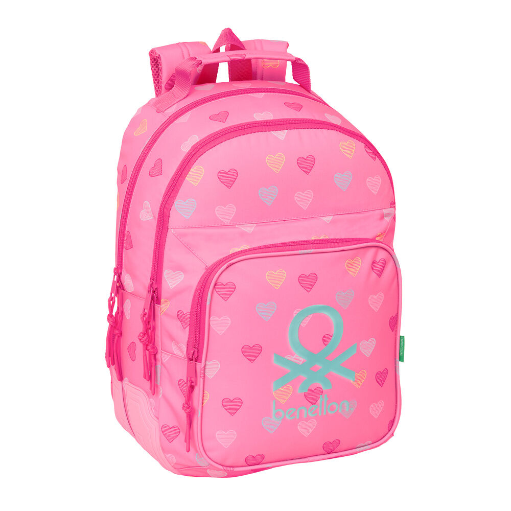Benetton Heart adaptable backpack 42cm Benetton Heart adaptable backpack 42cm - Image 1