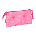Benetton Heart triple pencil case - Image 2