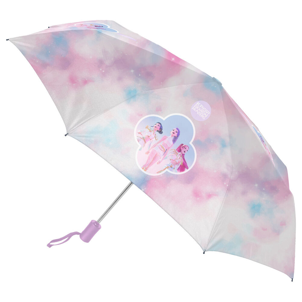 Demon Hunters Kpop Artist automatic folding umbrella Demon Hunters Kpop Artist automatic folding umbrella - Image 1