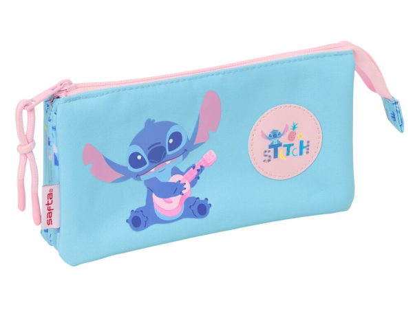 Disney Stitch Waves triple pencil case