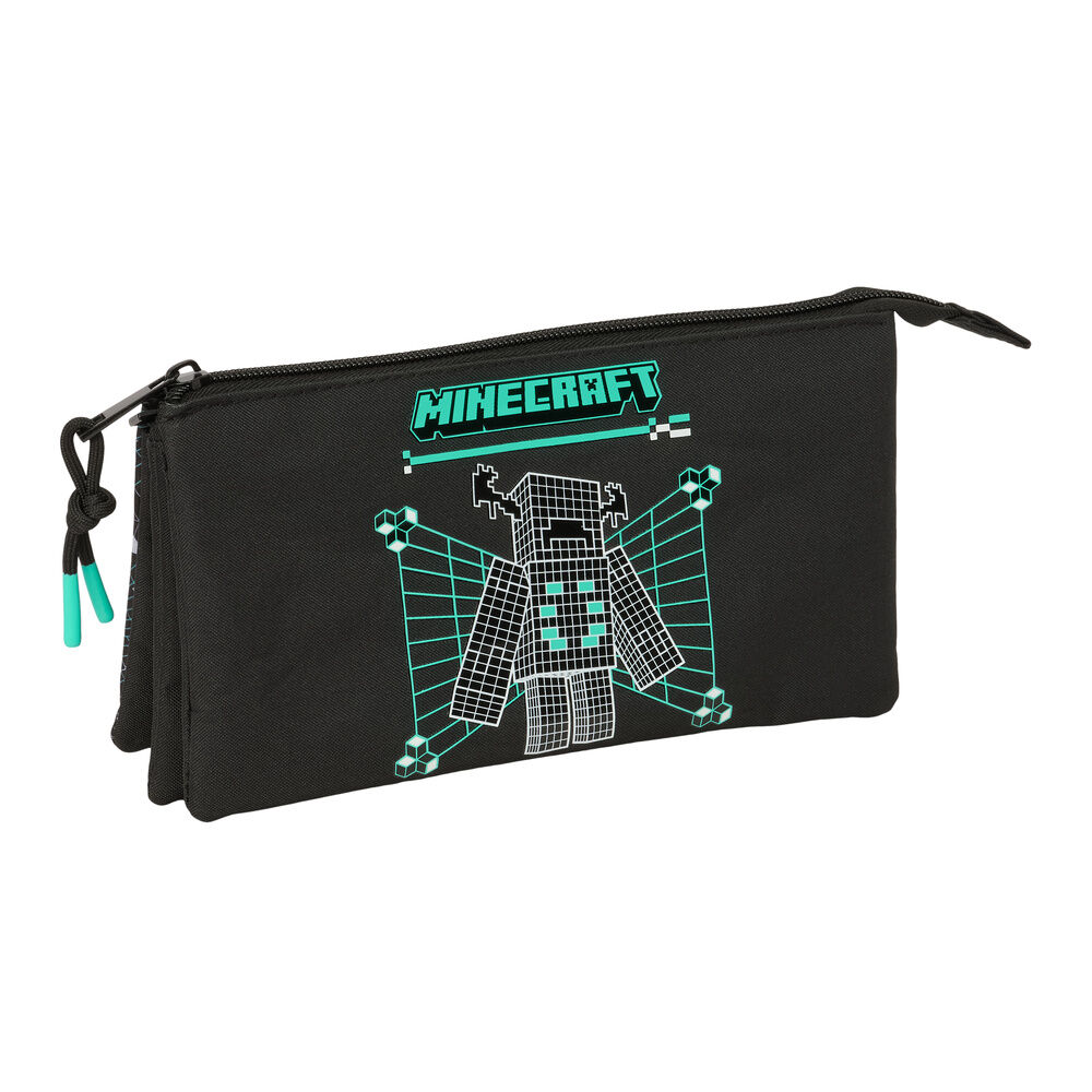 Minecraft Screen triple pencil case Minecraft Screen triple pencil case - Image 1