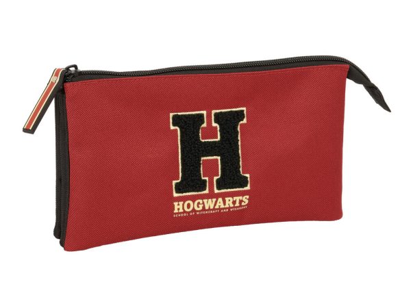 Harry Potter Hogwarts triple pencil case