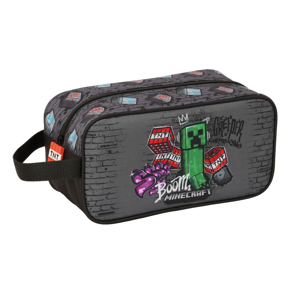 Minecraft Graffiti shoe bag Minecraft Graffiti shoe bag - Image 1
