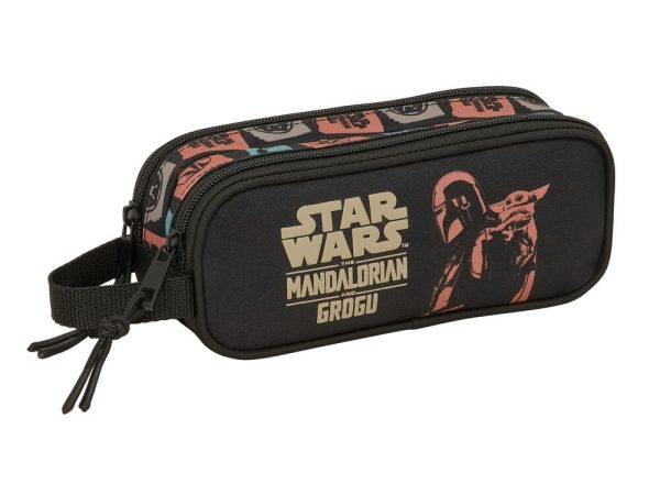 Star Wars Mandalorian & Grogu double pencil case