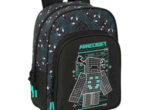 Minecraft Screen adaptable backpack 34cm