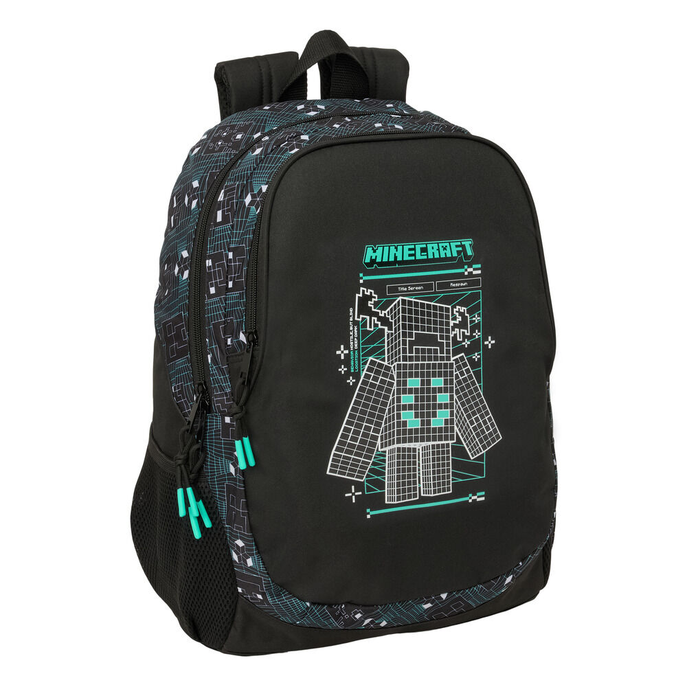 Minecraft Screen adaptable backpack 44cm Minecraft Screen adaptable backpack 44cm - Image 1