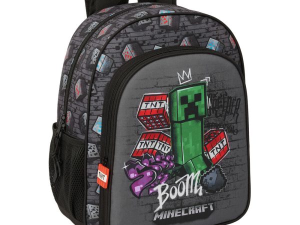 Minecraft Graffiti adaptable backpack 38cm