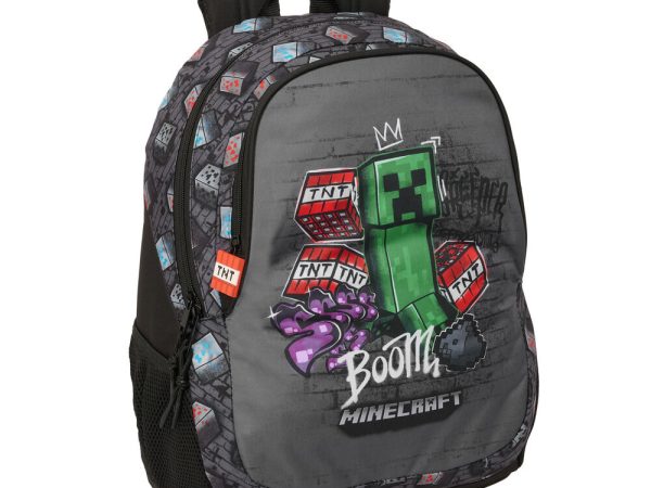 Minecraft Graffiti adaptable backpack 44cm