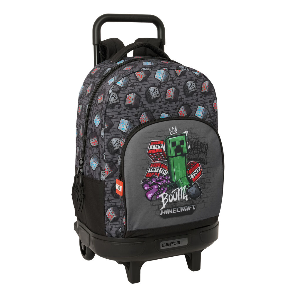 Minecraft Graffiti extraible trolley 45cm Minecraft Graffiti extraible trolley 45cm - Image 1