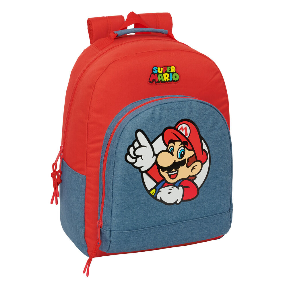 Super Mario adaptable backpack 42cm Super Mario adaptable backpack 42cm - Image 1