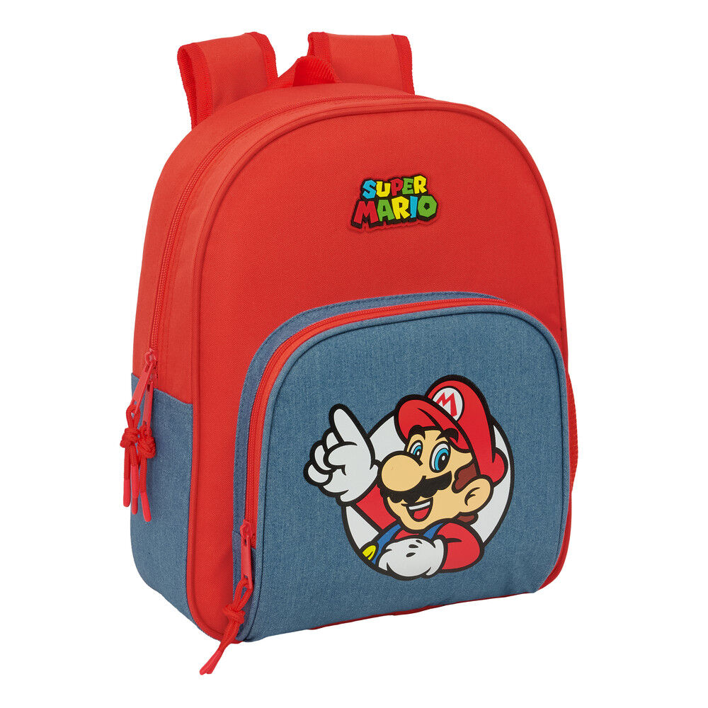 Super Mario adaptable backpack 34cm Super Mario adaptable backpack 34cm - Image 1