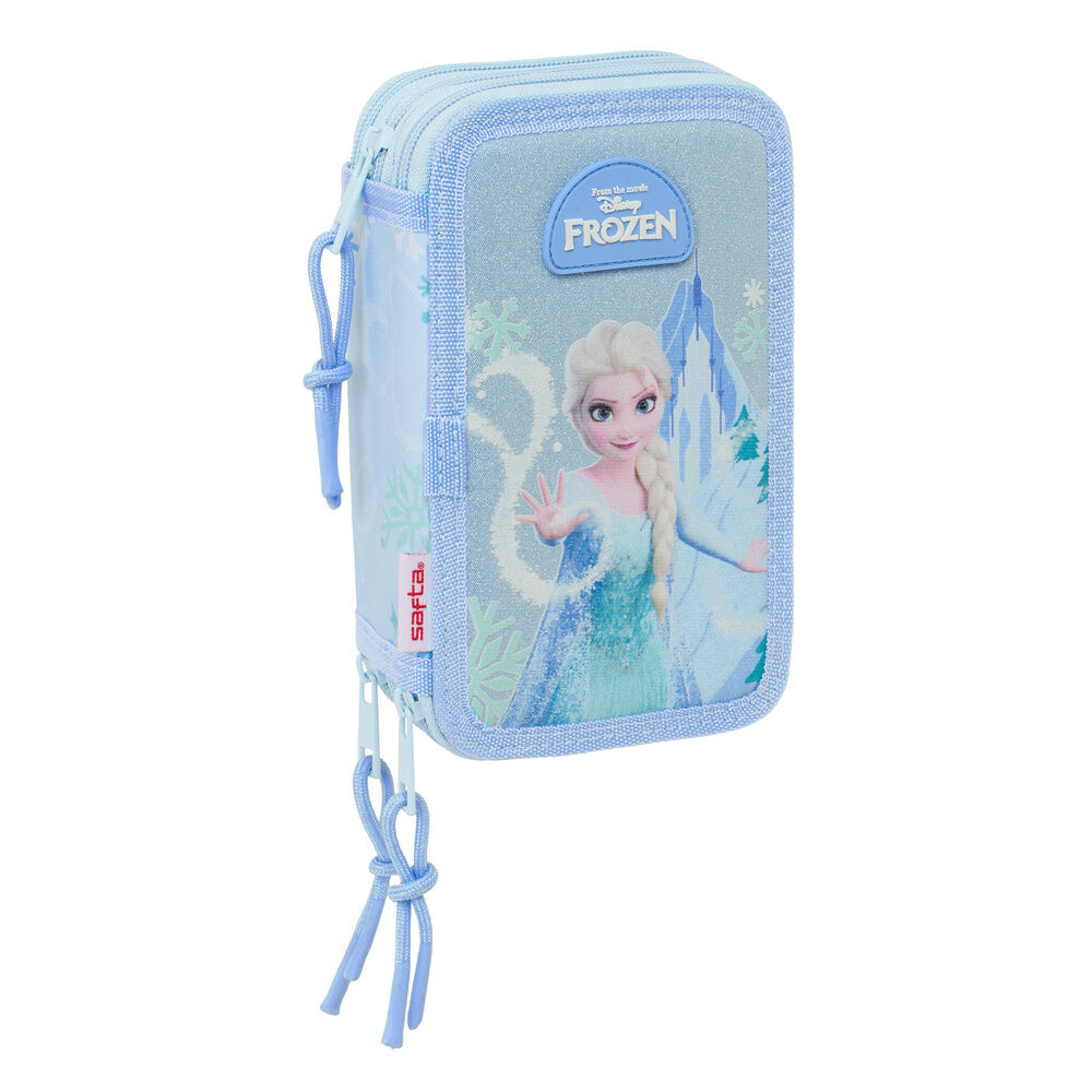 Disney Frozen triple pencil case 37pcs Disney Frozen triple pencil case 37pcs - Image 1